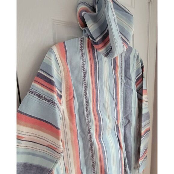 Faherty Baja Poncho Hoodie S - Picture 8 of 11